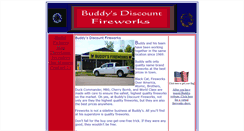 Desktop Screenshot of buddysfireworks.com